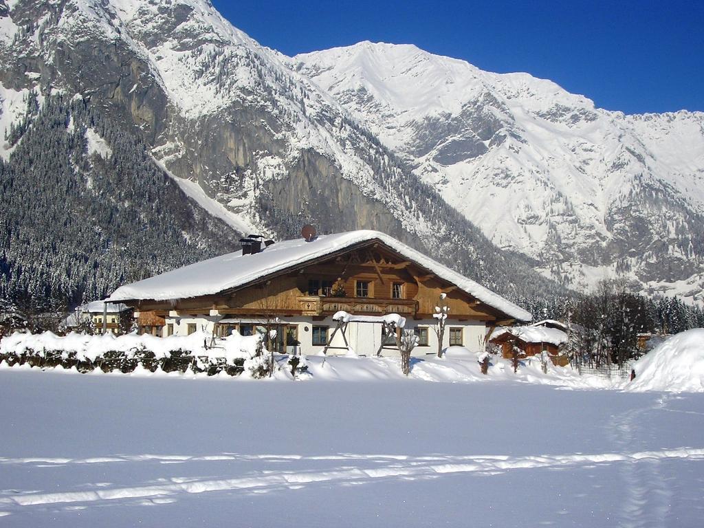 Landhaus Lindl - Ein Ruhiges Platzl Zum Wohlfuehlen Leutasch Buitenkant foto
